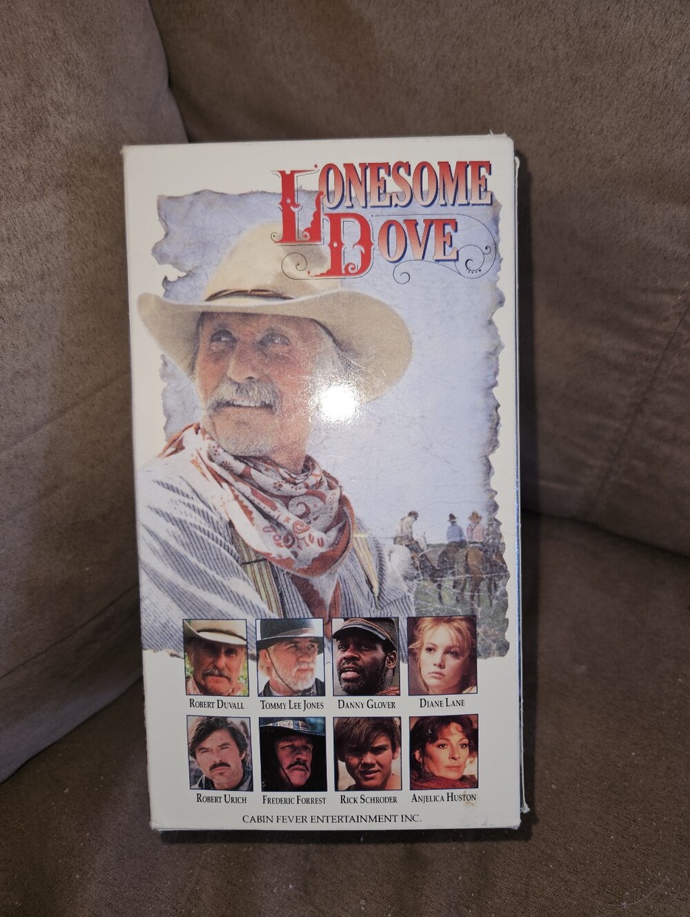 Lonesome Dove VHS Set Of 4 (Part I, II, III, IV) Movie Tapes
